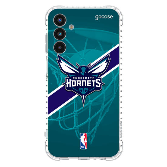 Capinha para celular NBA - Charlotte Hornets - Faixa