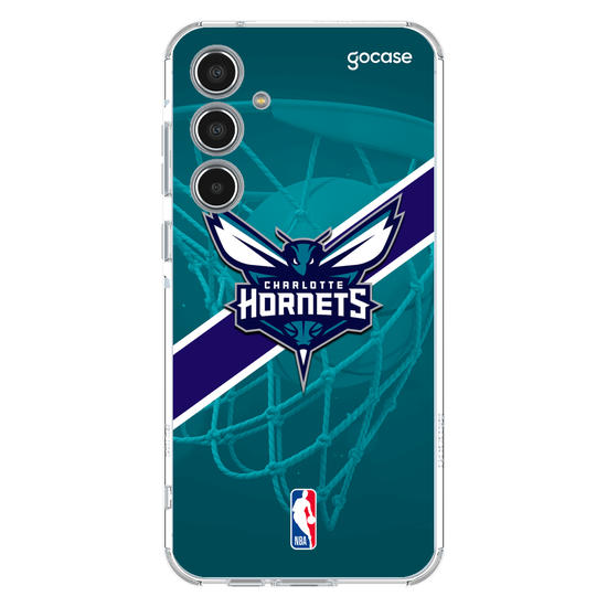Capinha para celular NBA - Charlotte Hornets - Faixa
