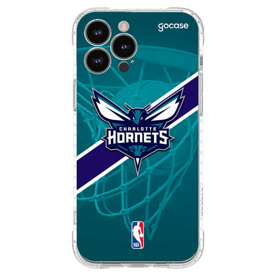 Capinha para celular NBA - Charlotte Hornets - Faixa