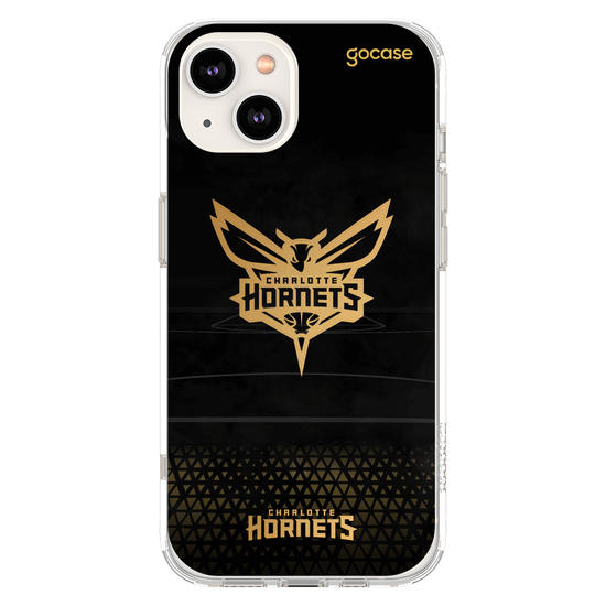 Capinha para celular NBA - Charlotte Hornets - Gold