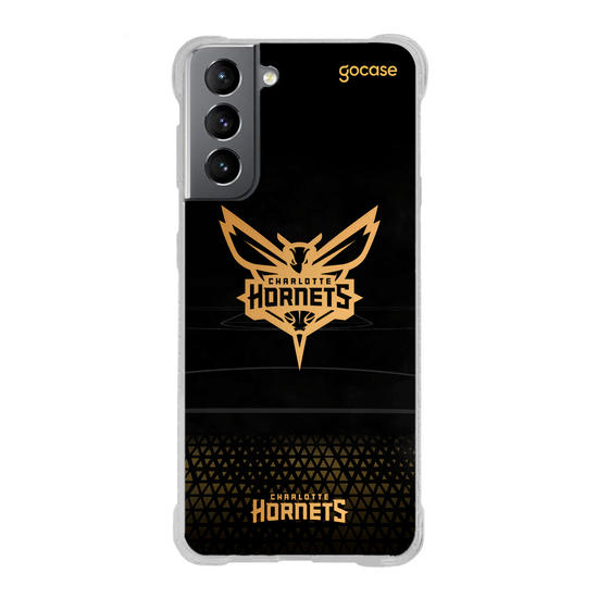 Capinha para celular NBA - Charlotte Hornets - Gold