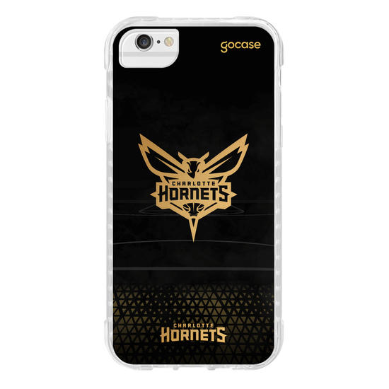 Capinha para celular NBA - Charlotte Hornets - Gold