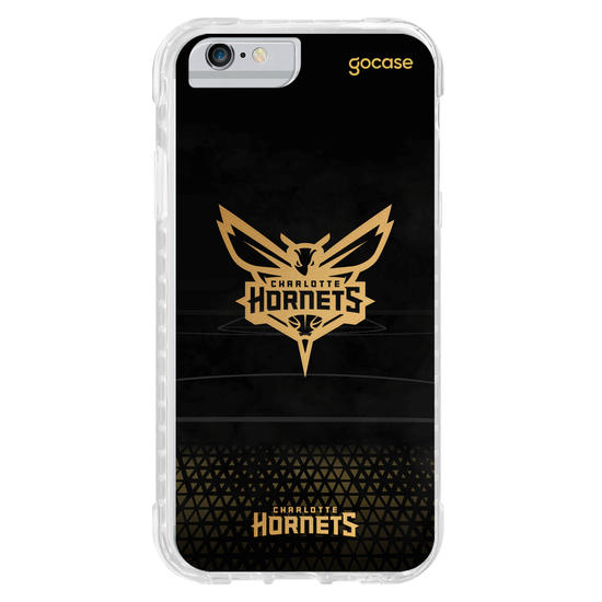 Capinha para celular NBA - Charlotte Hornets - Gold