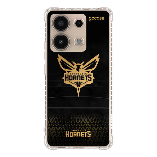 Capinha para celular NBA - Charlotte Hornets - Gold