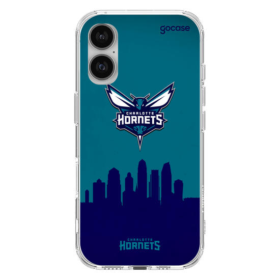 Capinha para celular NBA - Charlotte Hornets - Skyline