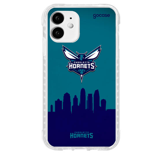 Capinha para celular NBA - Charlotte Hornets - Skyline