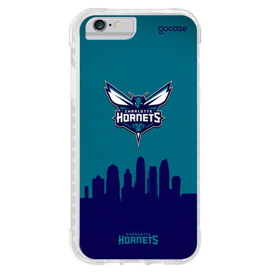 Capinha para celular NBA - Charlotte Hornets - Skyline