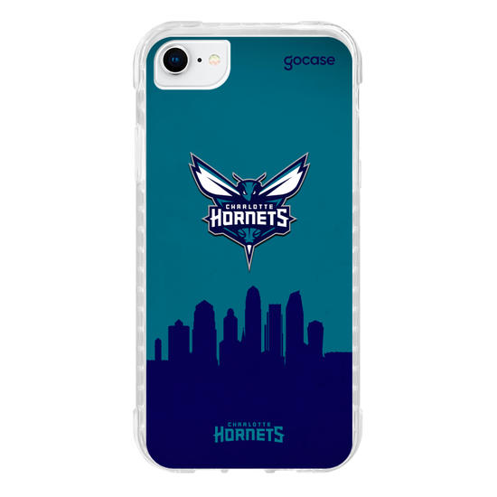Capinha para celular NBA - Charlotte Hornets - Skyline