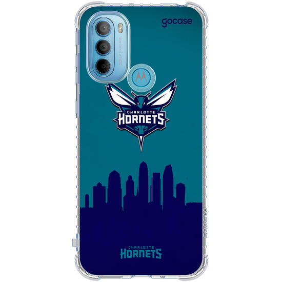 Capinha para celular NBA - Charlotte Hornets - Skyline