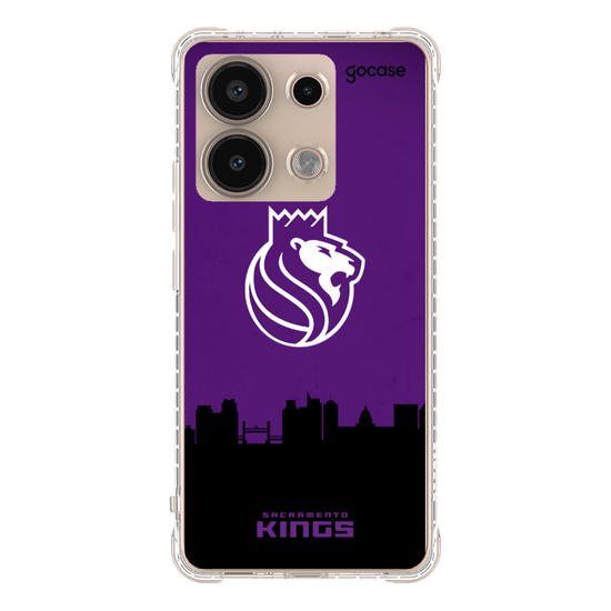 Capinha para celular NBA - Sacramento Kings - Skyline