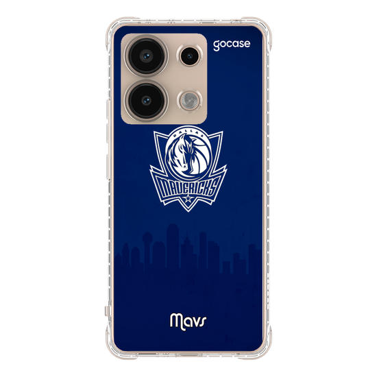 Capinha para celular NBA - Dallas Mavericks - Skyline