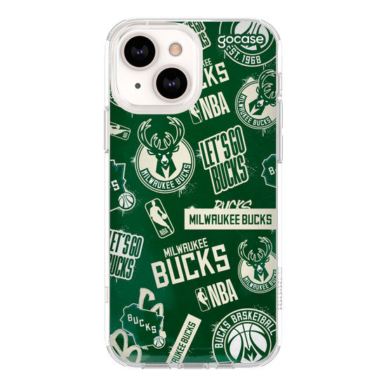 Capinha para celular Milwaukee Bucks - Team Icons Color