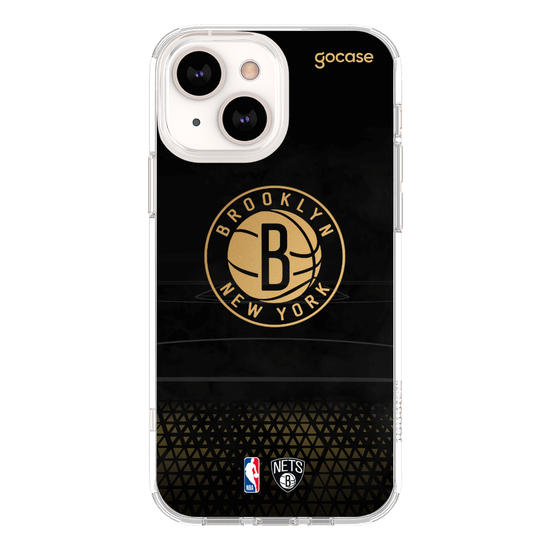 Capinha para celular NBA - Brooklyn Nets - Gold