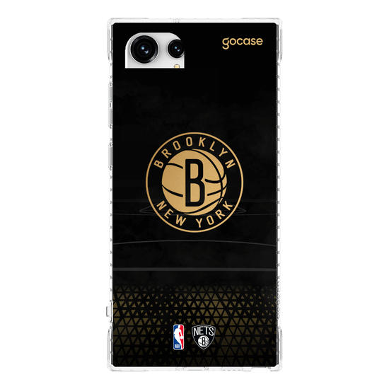 Capinha para celular NBA - Brooklyn Nets - Gold