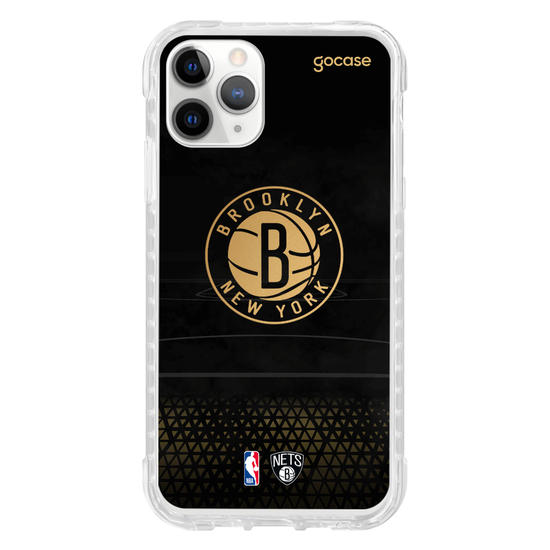 Capinha para celular NBA - Brooklyn Nets - Gold