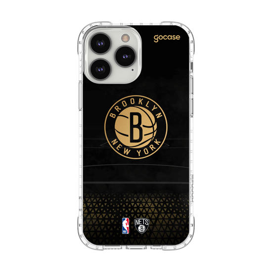 Capinha para celular NBA - Brooklyn Nets - Gold