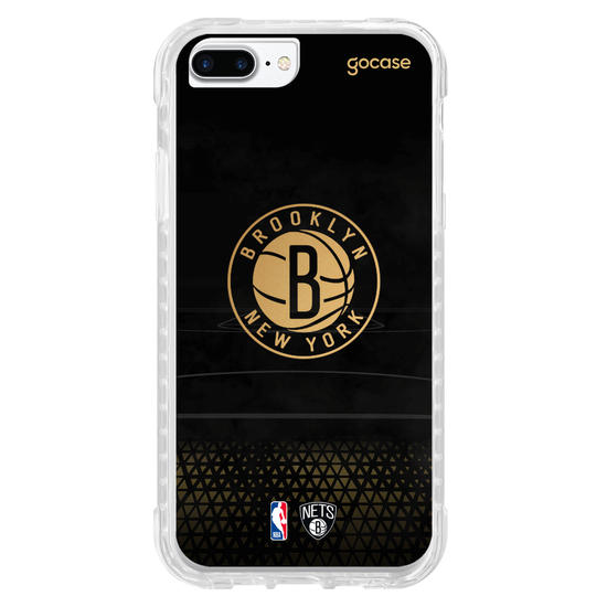 Capinha para celular NBA - Brooklyn Nets - Gold