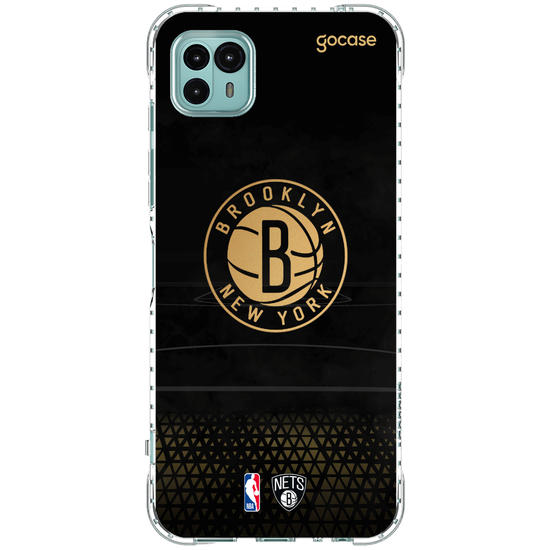 Capinha para celular NBA - Brooklyn Nets - Gold