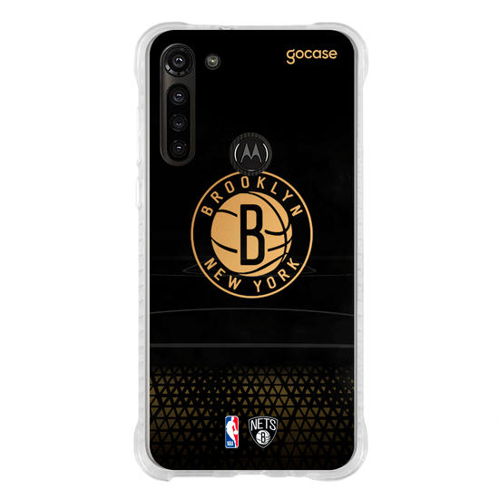 Capinha para celular NBA - Brooklyn Nets - Gold