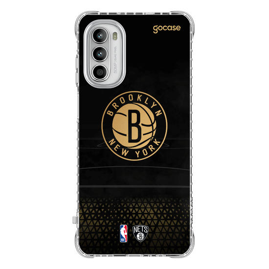 Capinha para celular NBA - Brooklyn Nets - Gold