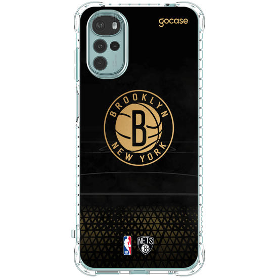 Capinha para celular NBA - Brooklyn Nets - Gold