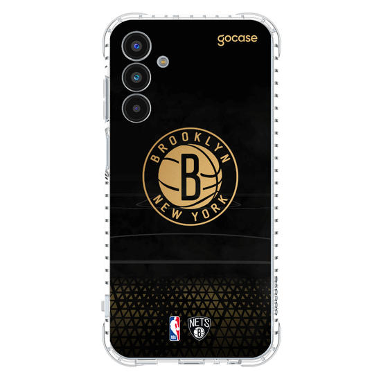 Capinha para celular NBA - Brooklyn Nets - Gold