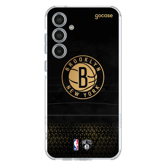 Capinha para celular NBA - Brooklyn Nets - Gold
