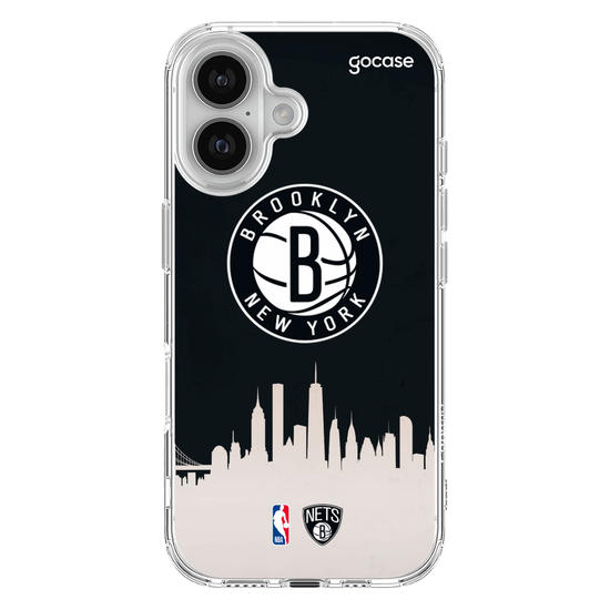 Capinha para celular NBA - Brooklyn Nets - Skyline