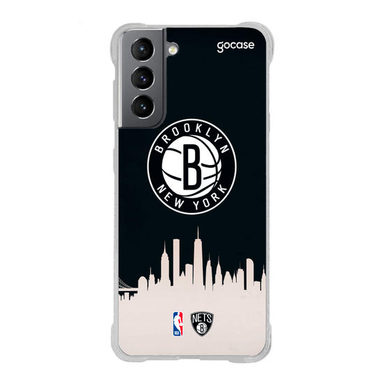 Capinha para celular NBA - Brooklyn Nets - Skyline