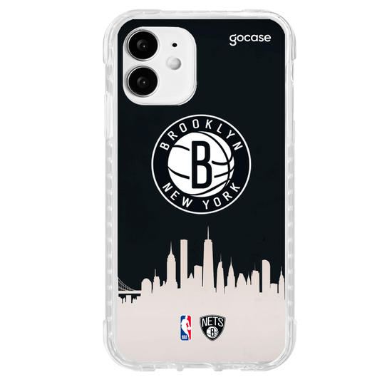 Capinha para celular NBA - Brooklyn Nets - Skyline