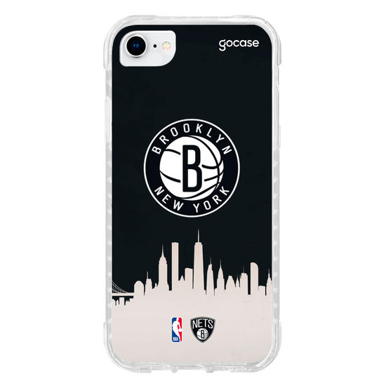 Capinha para celular NBA - Brooklyn Nets - Skyline