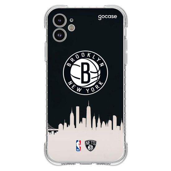Capinha para celular NBA - Brooklyn Nets - Skyline
