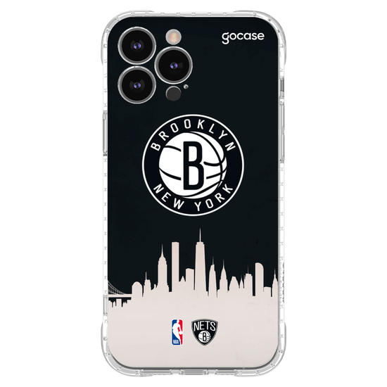Capinha para celular NBA - Brooklyn Nets - Skyline