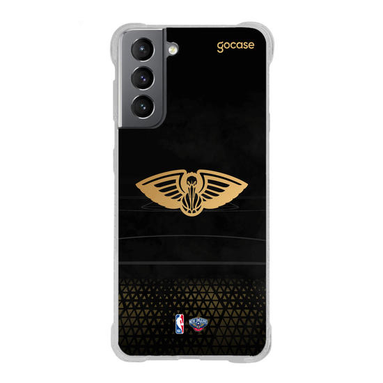 Capinha para celular NBA - New Orleans Pelicans - Gold