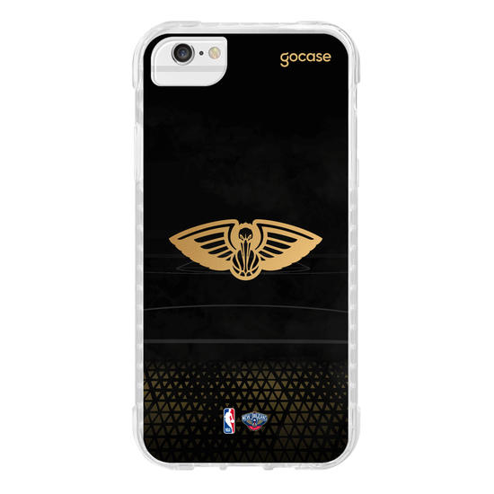 Capinha para celular NBA - New Orleans Pelicans - Gold