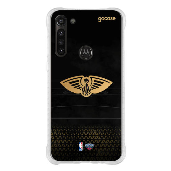 Capinha para celular NBA - New Orleans Pelicans - Gold