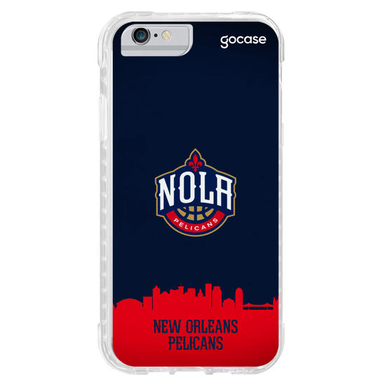 Capinha para celular NBA - New Orleans Pelicans - Skyline