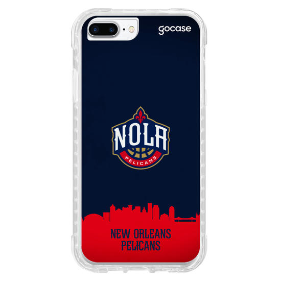 Capinha para celular NBA - New Orleans Pelicans - Skyline