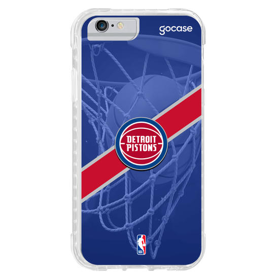 Capinha para celular NBA - Detroit Pistons - Faixa