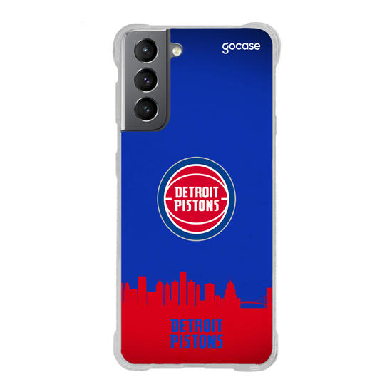 Capinha para celular NBA - Detroit Pistons - Skyline