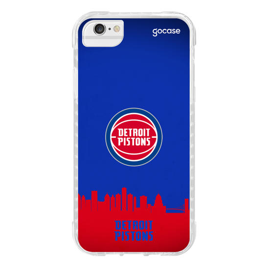 Capinha para celular NBA - Detroit Pistons - Skyline