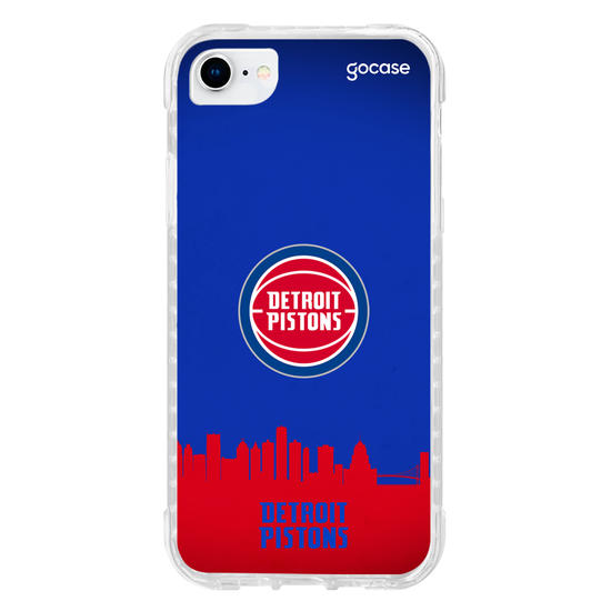 Capinha para celular NBA - Detroit Pistons - Skyline