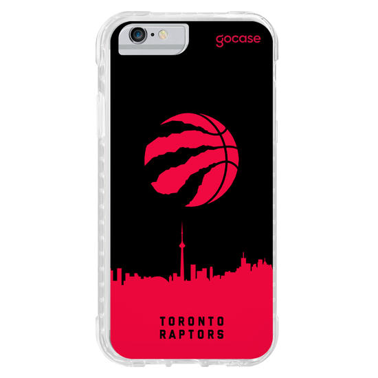 Capinha para celular NBA - Toronto Raptors - Skyline