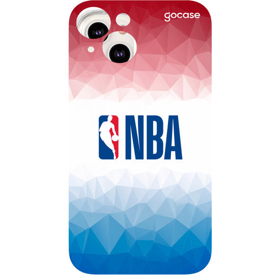 Capinha para celular NBA - Red and Blue
