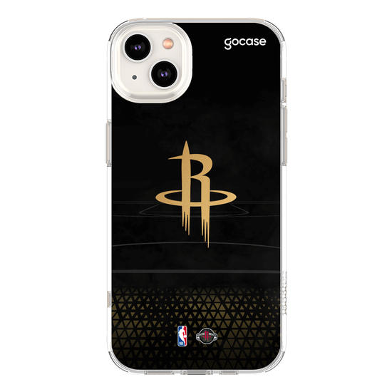 Capinha para celular NBA - Houston Rockets - Gold