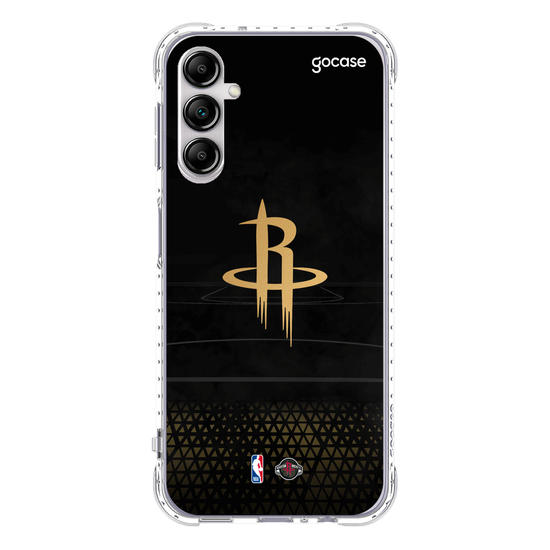 Capinha para celular NBA - Houston Rockets - Gold