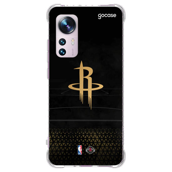 Capinha para celular NBA - Houston Rockets - Gold