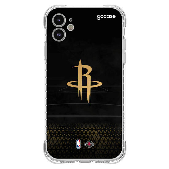 Capinha para celular NBA - Houston Rockets - Gold