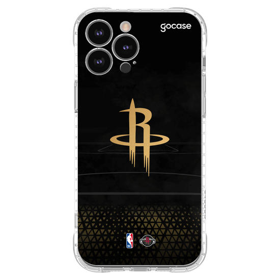 Capinha para celular NBA - Houston Rockets - Gold