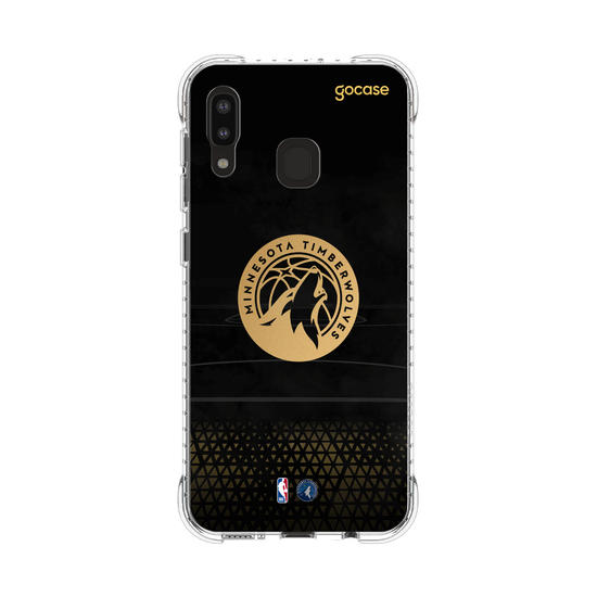 Capinha para celular NBA - Minnesota Timberwolves - Gold